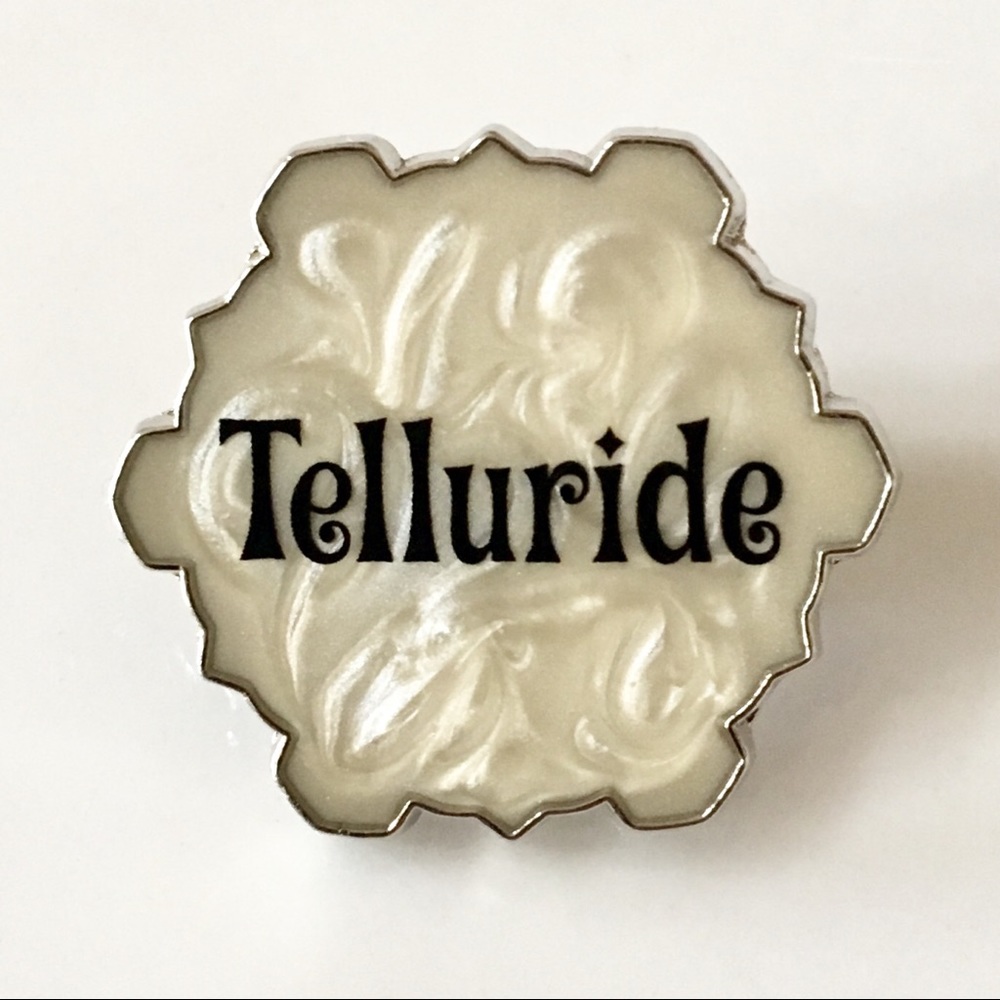 Telluride Snowflake Enamel Pin